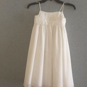 Flower girl dress. Like new. No stains, no tears.
